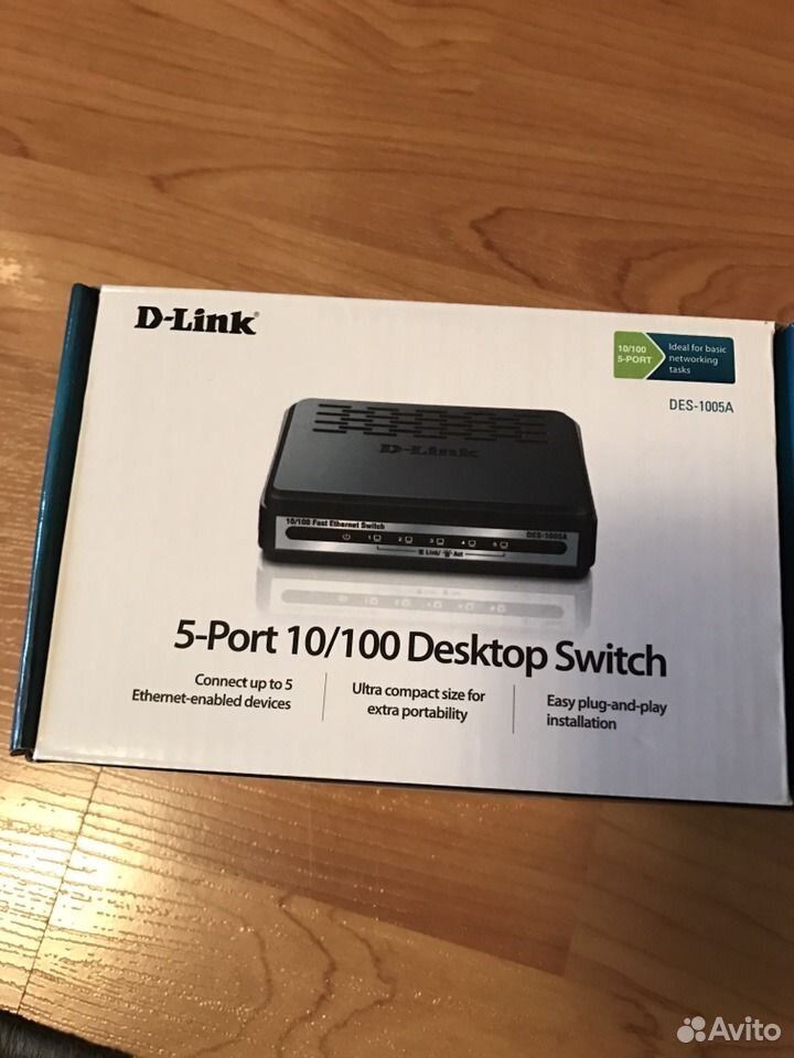 D-link des-1005a.