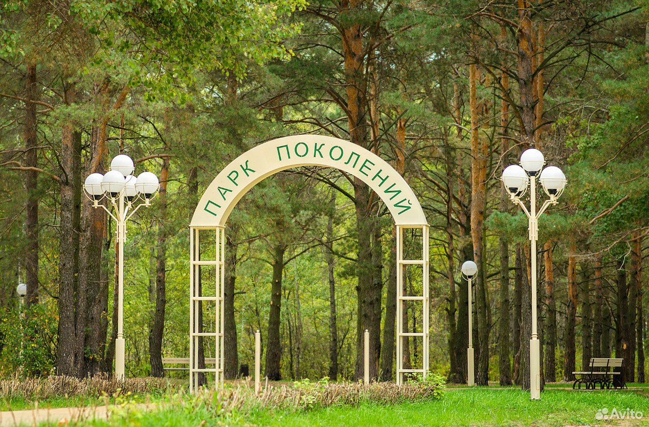 Сосновый Бор парк поколений Брянск