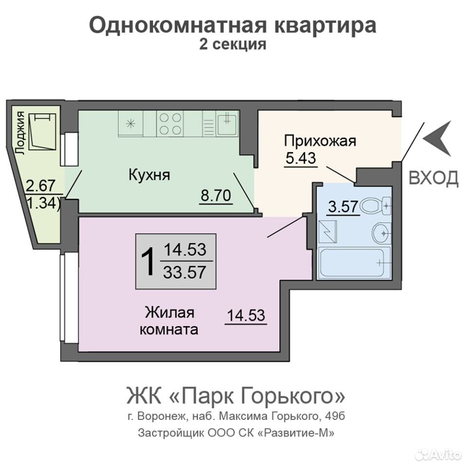 Купить Квартиру Воронеж Набережная Максима Горького