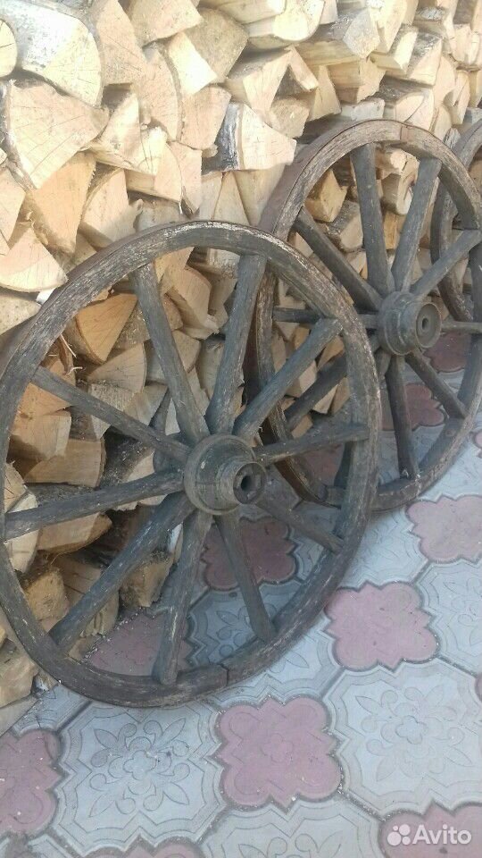 Старинные колёса купить на Зозу.ру - фотография № 3