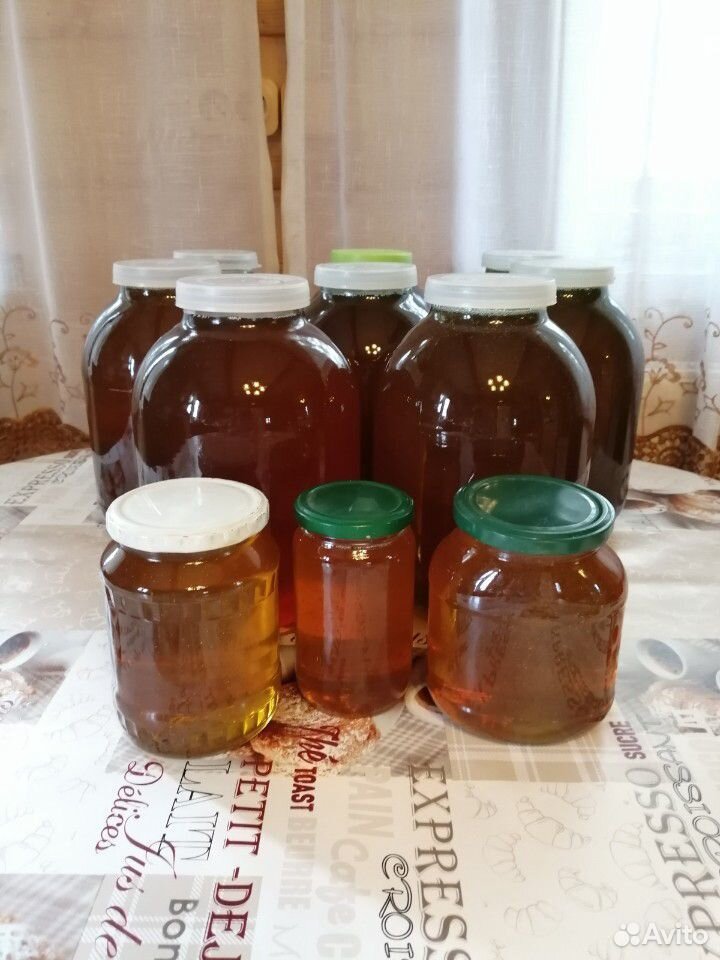 Мёд разнотравье, натуральный, со своей пасеки купить на Зозу.ру - фотография № 2