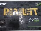 Видеокарта Palit GeForce GTX 1060 Dual на гарантии объявление продам