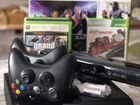 Xbox 360 2 джойстика и 9 игр объявление продам