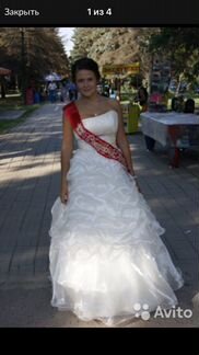 Платье выпускное-свадебное