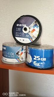 Диски Blu ray-25-50 Gb. DVD 8.5Gb