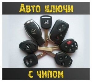 Авто-ключи Чипы Выкидные корпуса
