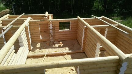Рубленые срубы.Строительство деревянных домов