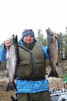 Рыбалка на севере Карелии (Кумское водохранилище)