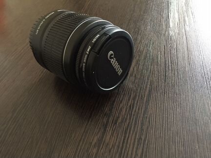 Объектив Canon Efs 18-55 mm macro 0,25m/0,8ft