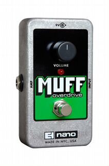 Педаль Muff Overdrive electro-harmonix