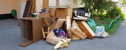 Вывоз мусора из квартиры,гаража, помещения