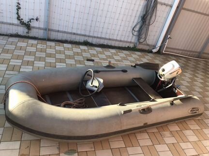 Надувная лодка Фрегат М280 с мотором Honda 2 л.с