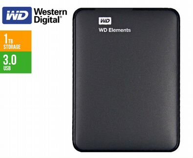 Внешний жесткий диск Western Digital Elements Port