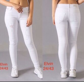 Новые белые джинсы 54, 56 размер