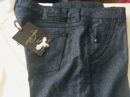 Jacob cohen новые женские брюки джинсового кроя