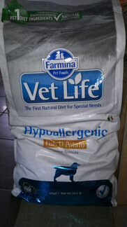Farmina VET life canin hypoallergenic для взрослых