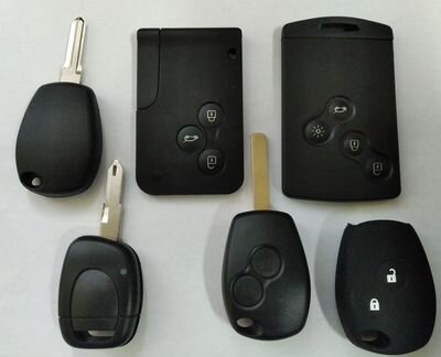Ключи с чипом и без для Renault / Рено