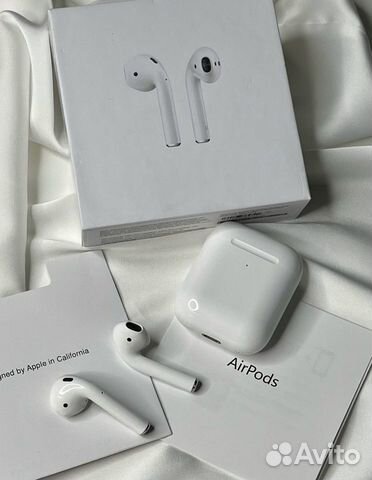 Беспроводные наушники apple airpods