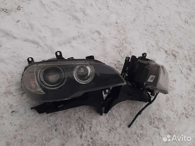 Фара бмв Х5 E70 дорестайлинг оригинал галогенная