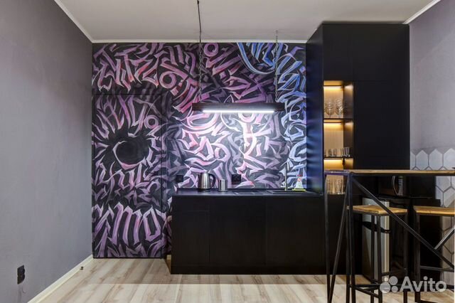 

Квартира-студия, 33 м², 2 кровати