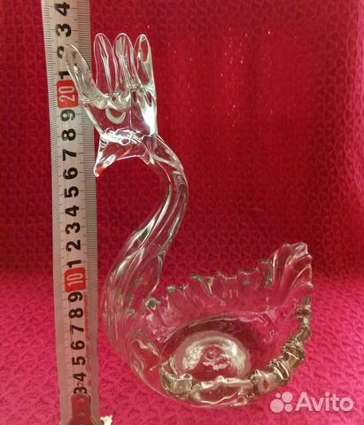 Лебедь хрусталь СССР