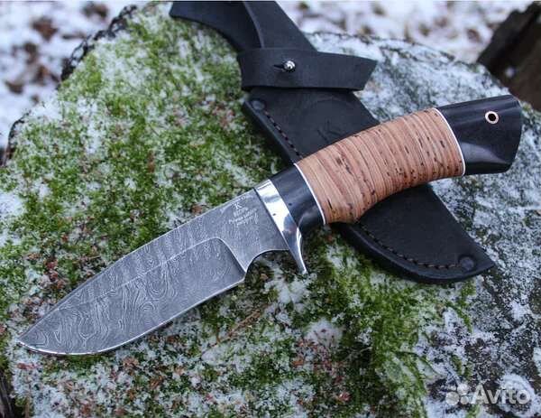 Нож Вепрь дамаская сталь