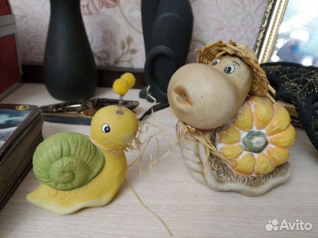 Фигурки улитки