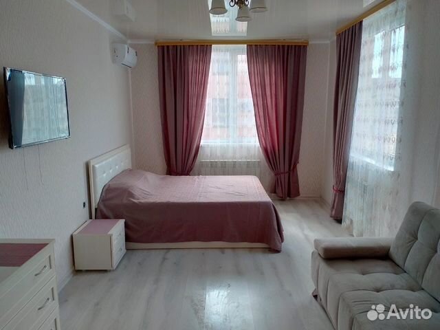 

1-к. квартира, 45 м², 2 кровати
