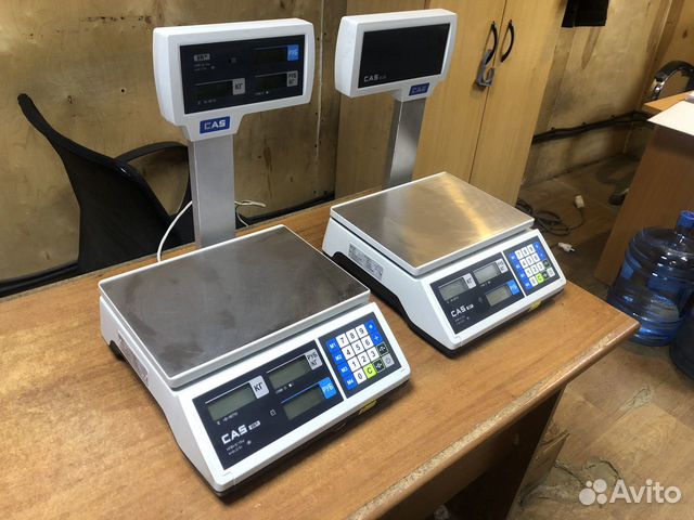 Весы торговые CAS ER-JR-15CBU