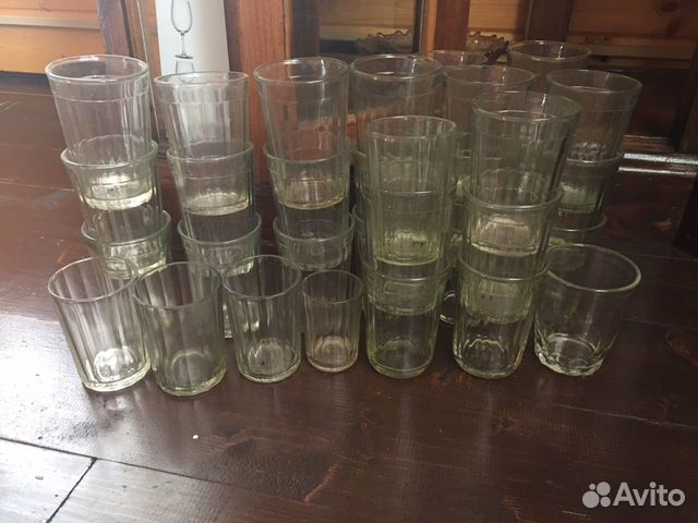 Стаканы граненые СССР
