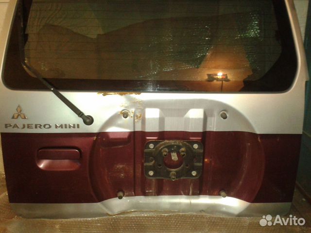 Дверь багажника Mitsubishi Pajero Mini H58A