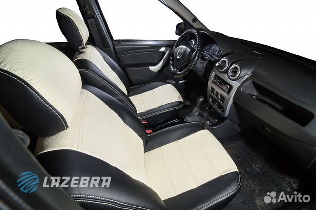 Чехлы из экокожи для Renault Logan