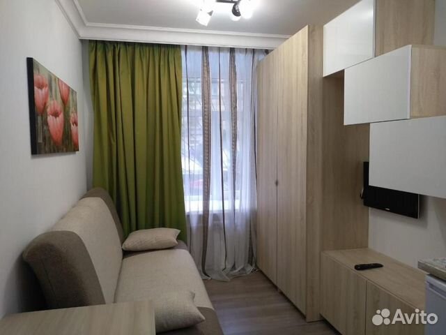 

Квартира-студия, 14 м², 1 кровать