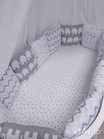 Бортики в кроваткув наличии