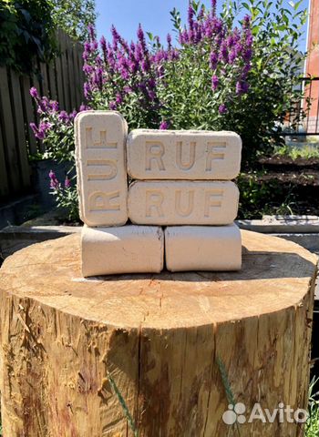 Топливные брикеты RUF из березовой пыли