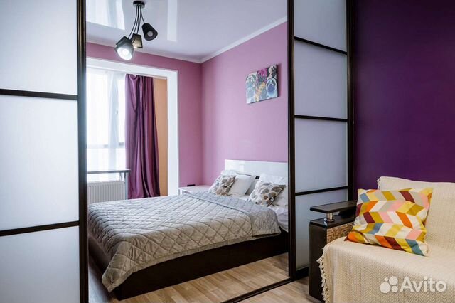 

1-к. квартира, 50 м², 2 кровати