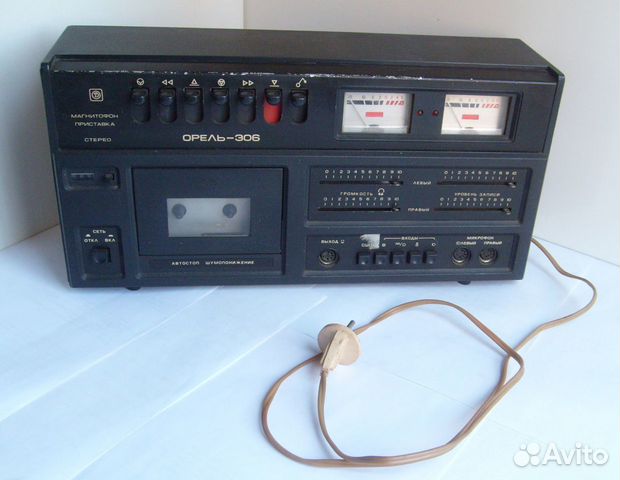 Магнитофон-приставка Орель 306 (требует ремонта)