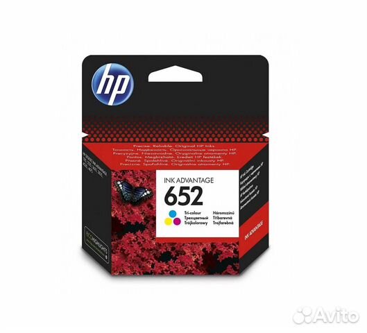 Картридж HP 652 цветной (F6V24AE)