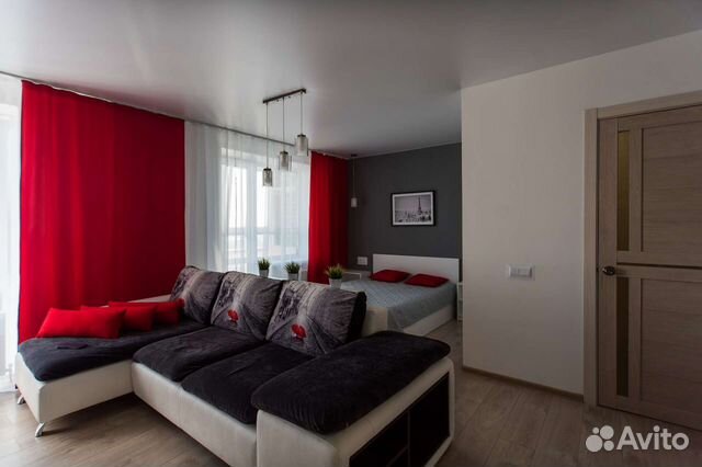 

Квартира-студия, 30 м², 2 кровати