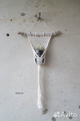 Кашпо макраме