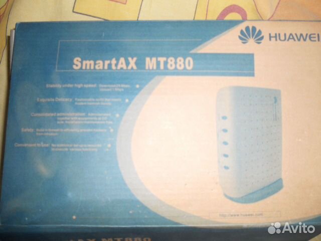 Adsl-модем Huawei smartax mt880