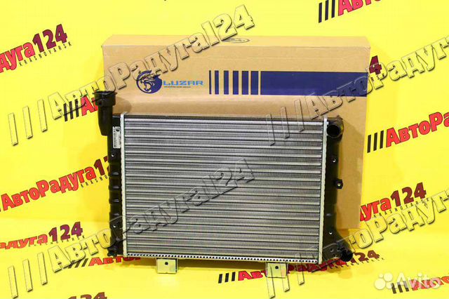 Радиатор основной ваз 2107 с инжекторным двс LRc01