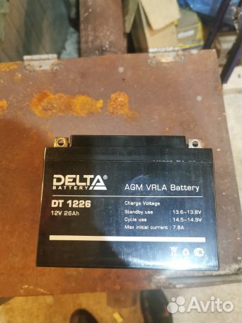 Аккумулятор Delta DT 1226