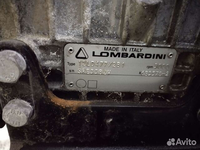 Дизельный генератор15 kv 380в lombаrdini