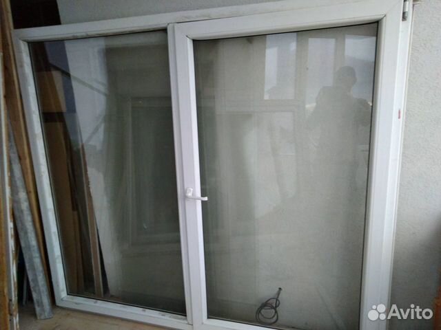 Окно пластиковое на балкон пвх бу
