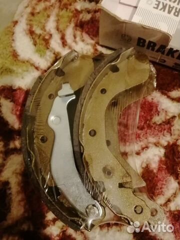 Тормозные колодки барабанные на Chevrole Aveo