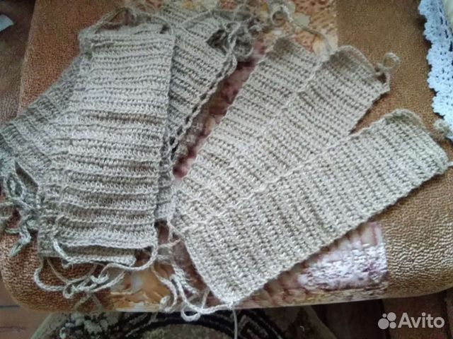 Мочалки,вязаные из джута