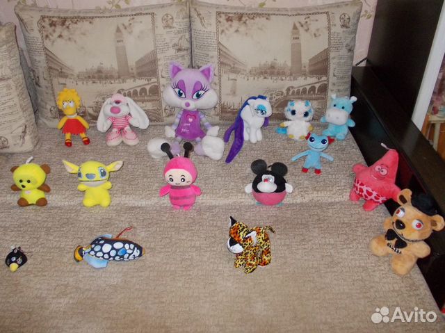 Разные мягкие игрушки большой выбор