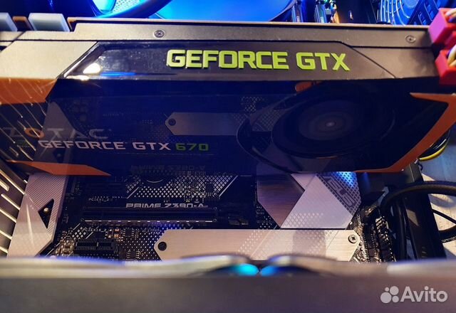 Видеокарта nVidia GeForce GTX 670 4 Gb zotac