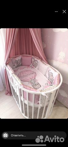 Бортики в кроватку и одеяло